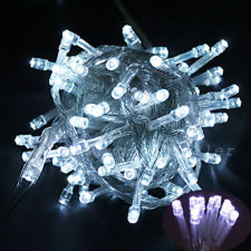 20 LED Arctic White Fairy Lights Battery Powered for Modern Decor - SuperSaverAU - view 2