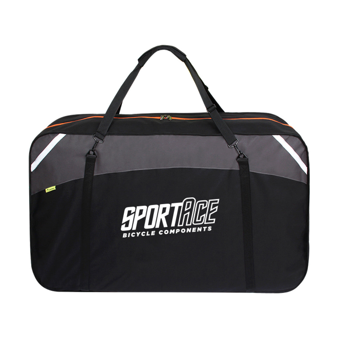 SPORTACE Bike Carrier Bag - Portable Soft Shell Travel Case 120 x 75cm, Lightweight, Reflective Trim - SuperSaverAU - view 4