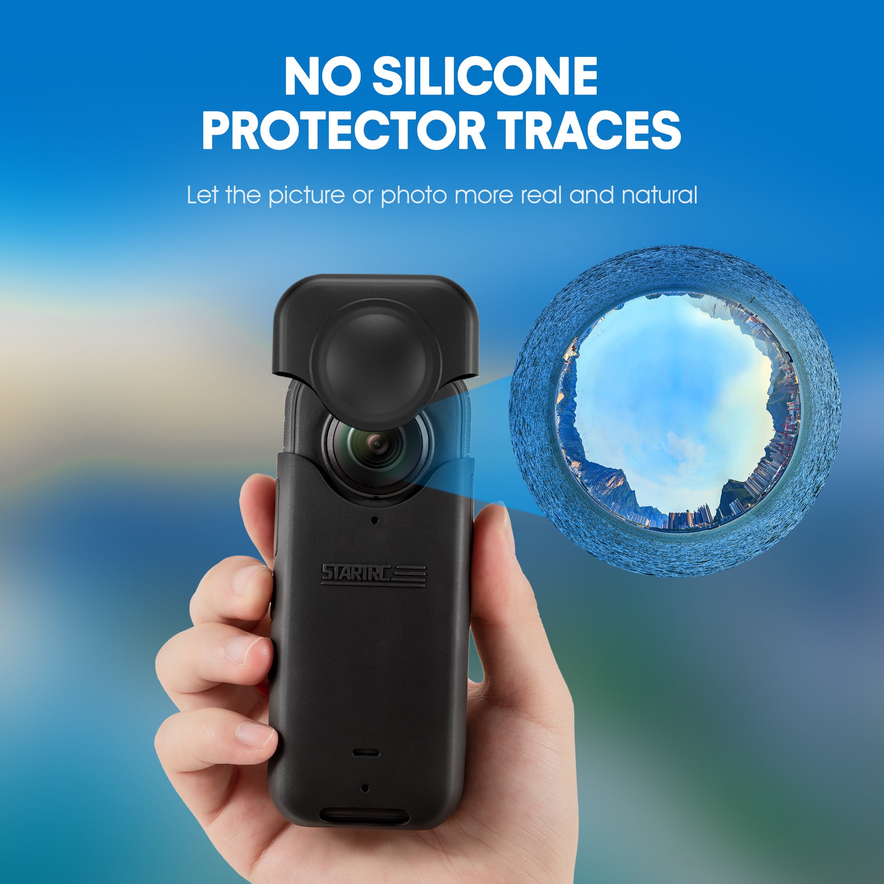 STARTRC Silicone Protective Case for Insta360 One X3
