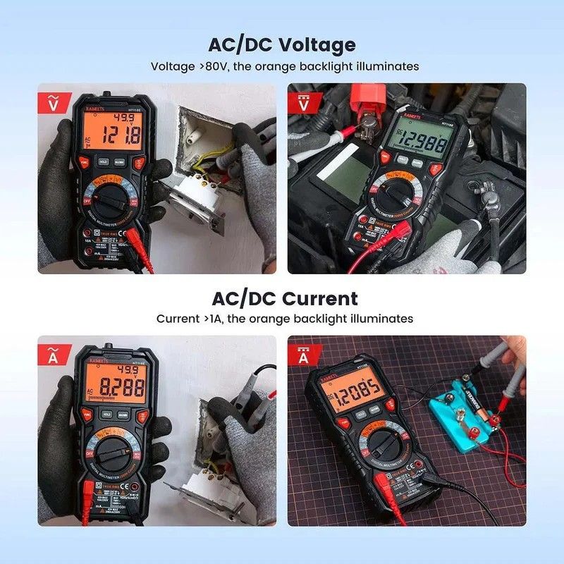 KAIWEETS HT118E TRMS Digital Multimeter with 20000 Counts & Case