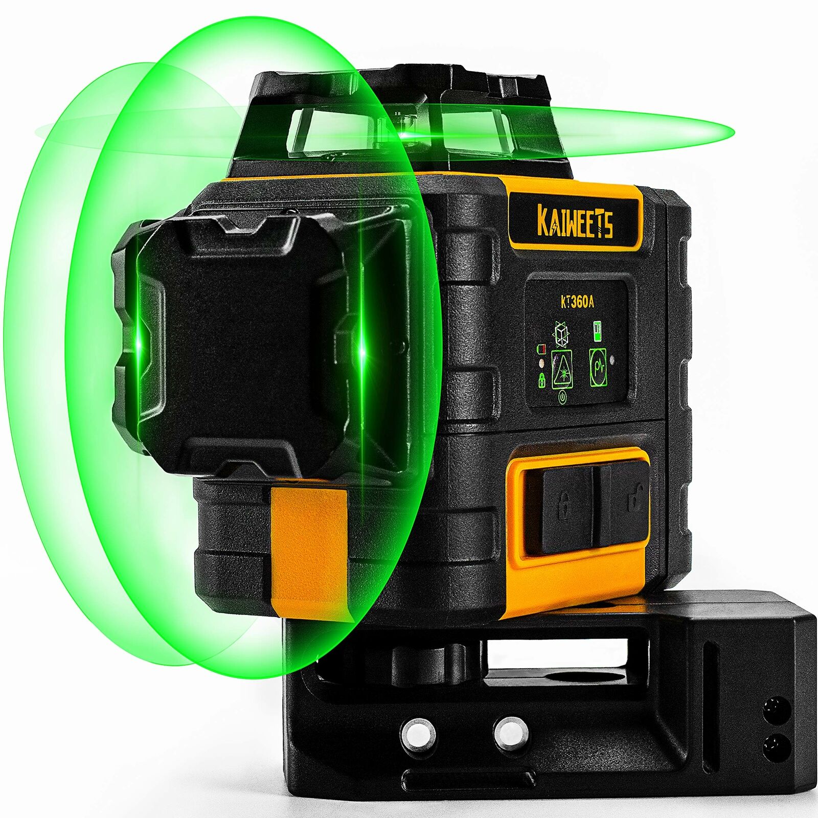 KAIWEETS KT360A Green Laser Level 3 X 360° Rotary Self Leveling with 1 Rechargeable Battery - SuperSaverAU - view 6