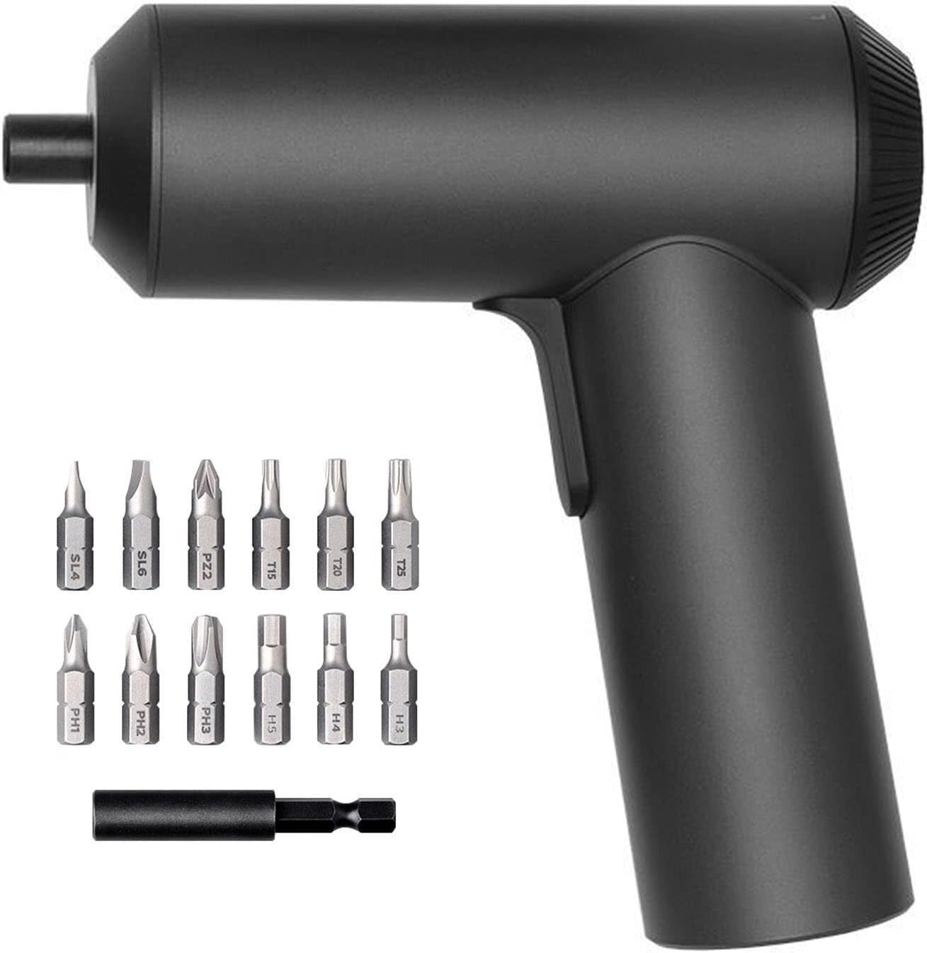 Xiaomi Mijia Cordless Rechargeable Screwdriver 3.6V 2000mAh Li-ion 5N.m Electric Screwdriver With 12Pcs S2 Screw Bits - SuperSaverAU - view 1