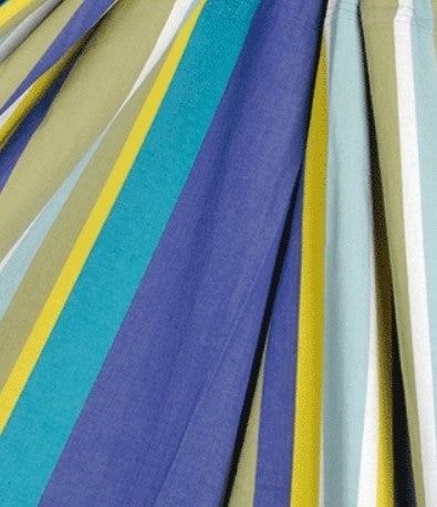 Corban Royal Blue Striped Rectangle Cushion Cover 35x70cm - Nautical Design - SuperSaverAU - view 1