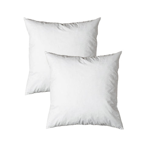Duck Feather Rich Fill European Cushion Inserts 65 x 65 cm - 2 Pack - SuperSaverAU - view 1