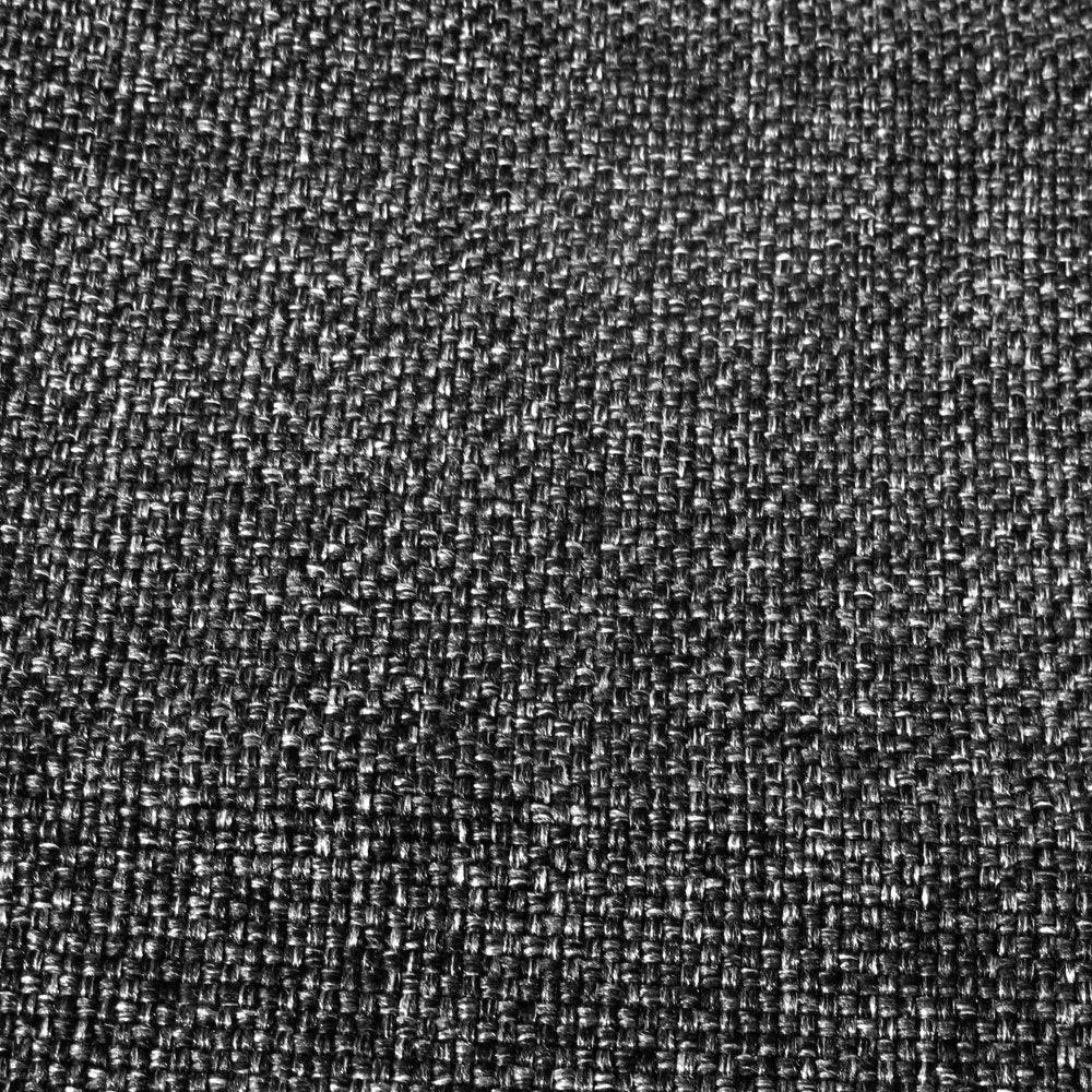 Designer Cushion Cover - Black Chenille, Zip Closure, 43 x 43 cm - SuperSaverAU - view 2
