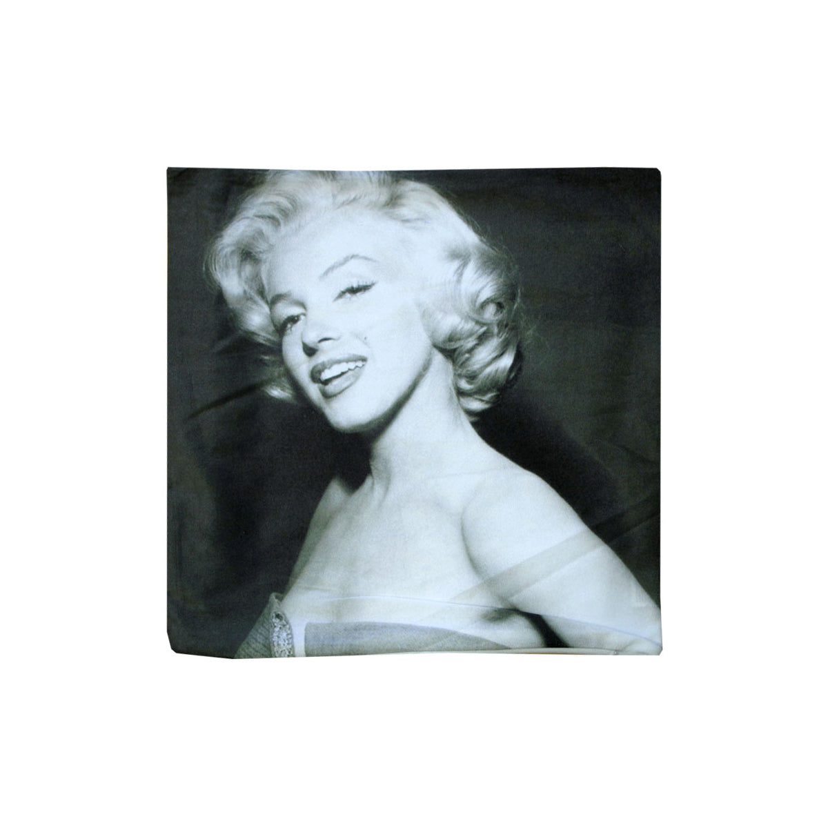Marilyn Monroe Super Star Cushion Cover 43 x 43 cm - Retro Design, Polyester - SuperSaverAU - view 1