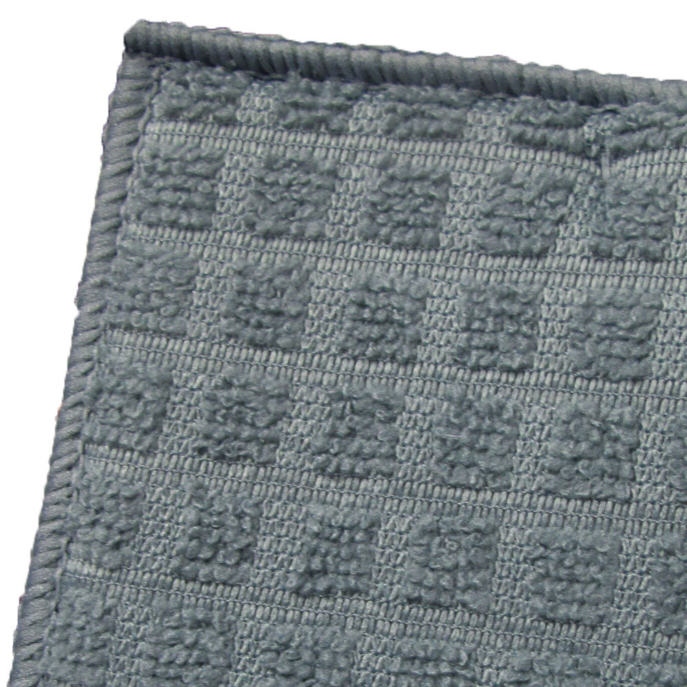Set of 2 Super Absorbent Microfibre Checkered Dish Drying Mats 50x38 cm - SuperSaverAU - view 2
