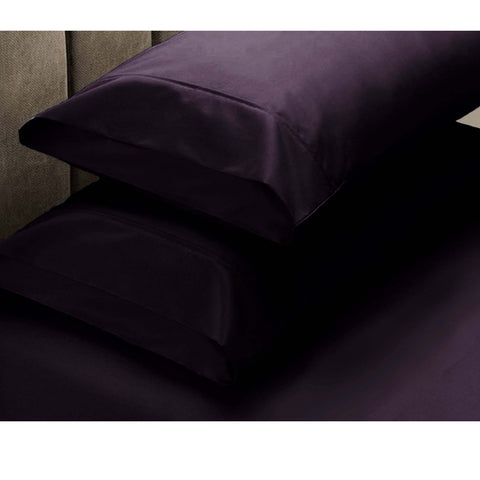 Pure Zone 750 Thread Count Combo Set Purple Single - 100% Cotton, Soft Fabric - SuperSaverAU - view 1