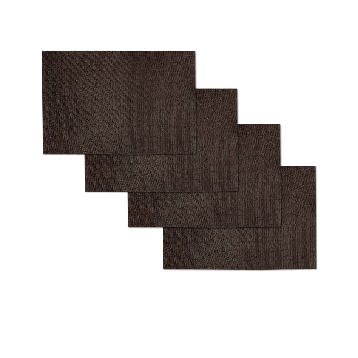 Choice Set of 4 Spring Buds Textured PVC Table Placemats 45 x 30 cm - SuperSaverAU - view 1
