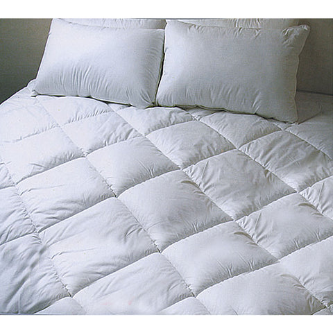Air Soft Fully Fitted Underlay King Single - Machine Washable, Dust Mite Resistant - SuperSaverAU - view 1