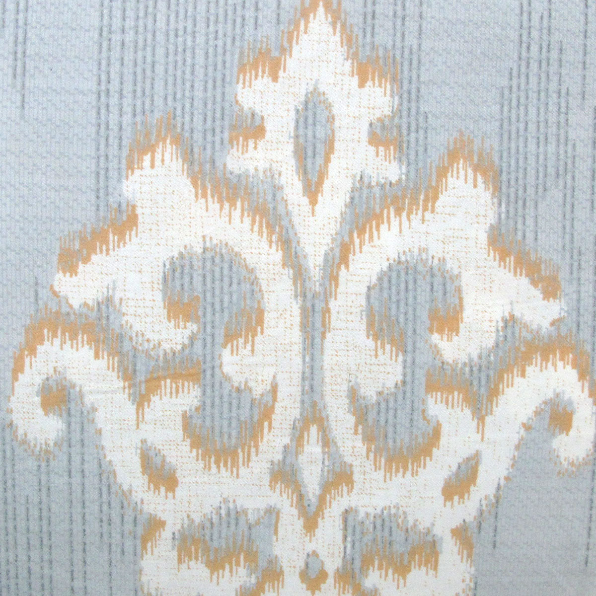 Royal Damask Cotton Quilt Cover Set Queen - 250TC, Grey, White, Peach - SuperSaverAU - view 4