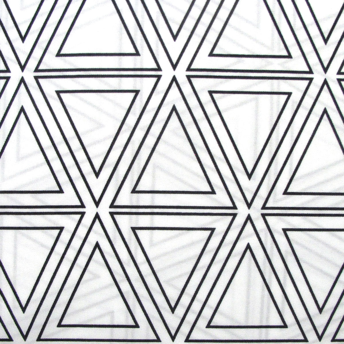 Artex Black Triangle Geometric Pattern Microfiber Quilt Cover Set Queen - SuperSaverAU - view 2
