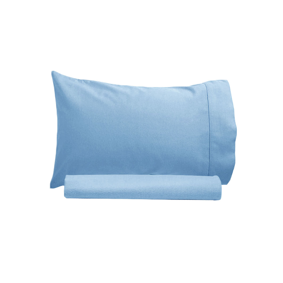 Artex Cotton Sheet Set 250TC - Sky, Single