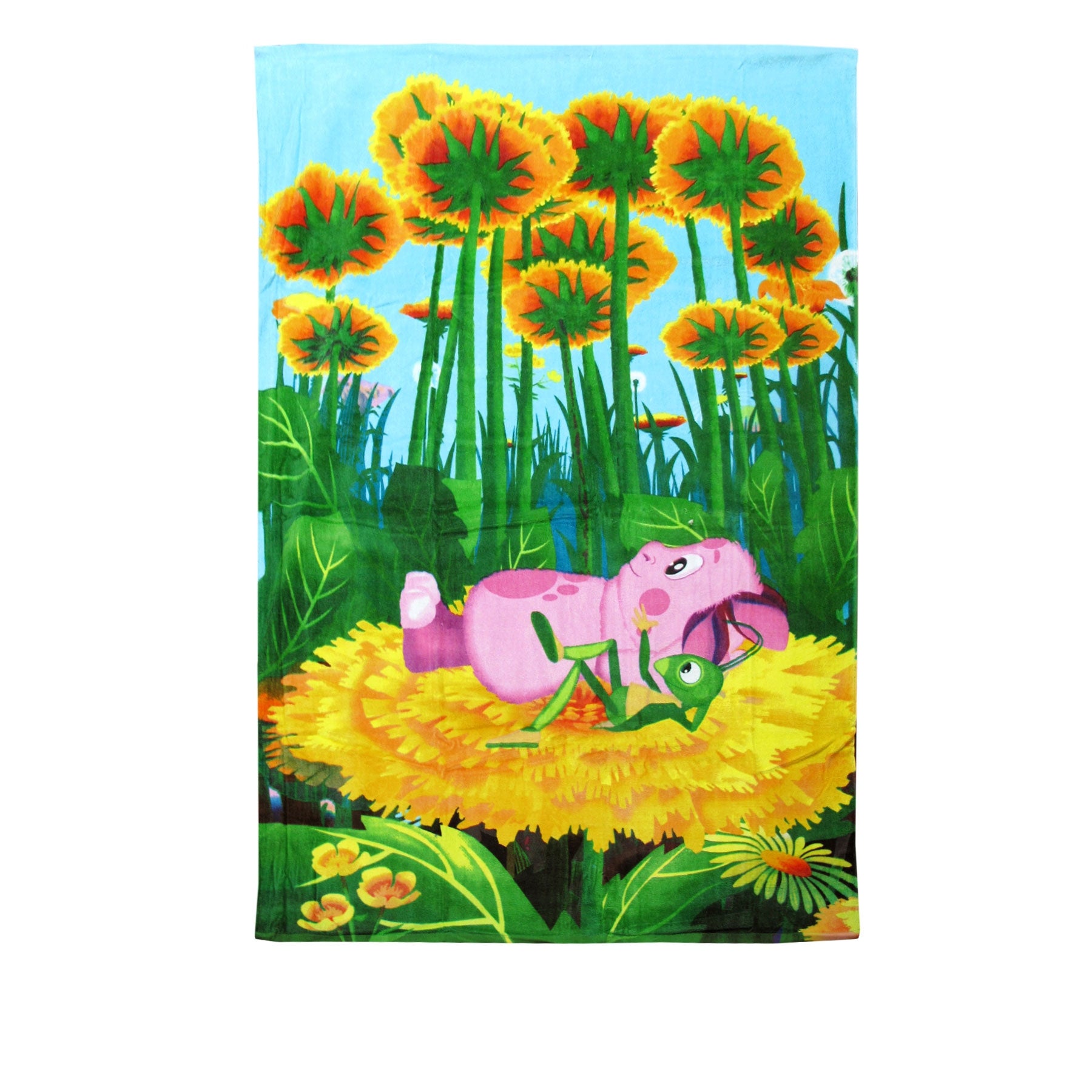 The Adventures of Luntik Beach Towel Moonzy Print 100 x 150 cm 100% Cotton - SuperSaverAU - view 1