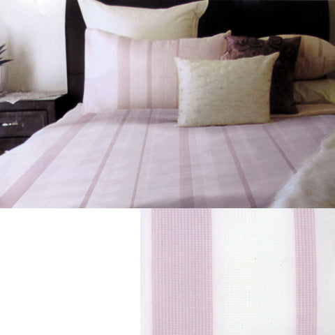 Metropolitan Waffle Quilt Cover Set Pink - Queen, Soft Polyester Cotton, Machine Washable - SuperSaverAU - view 1
