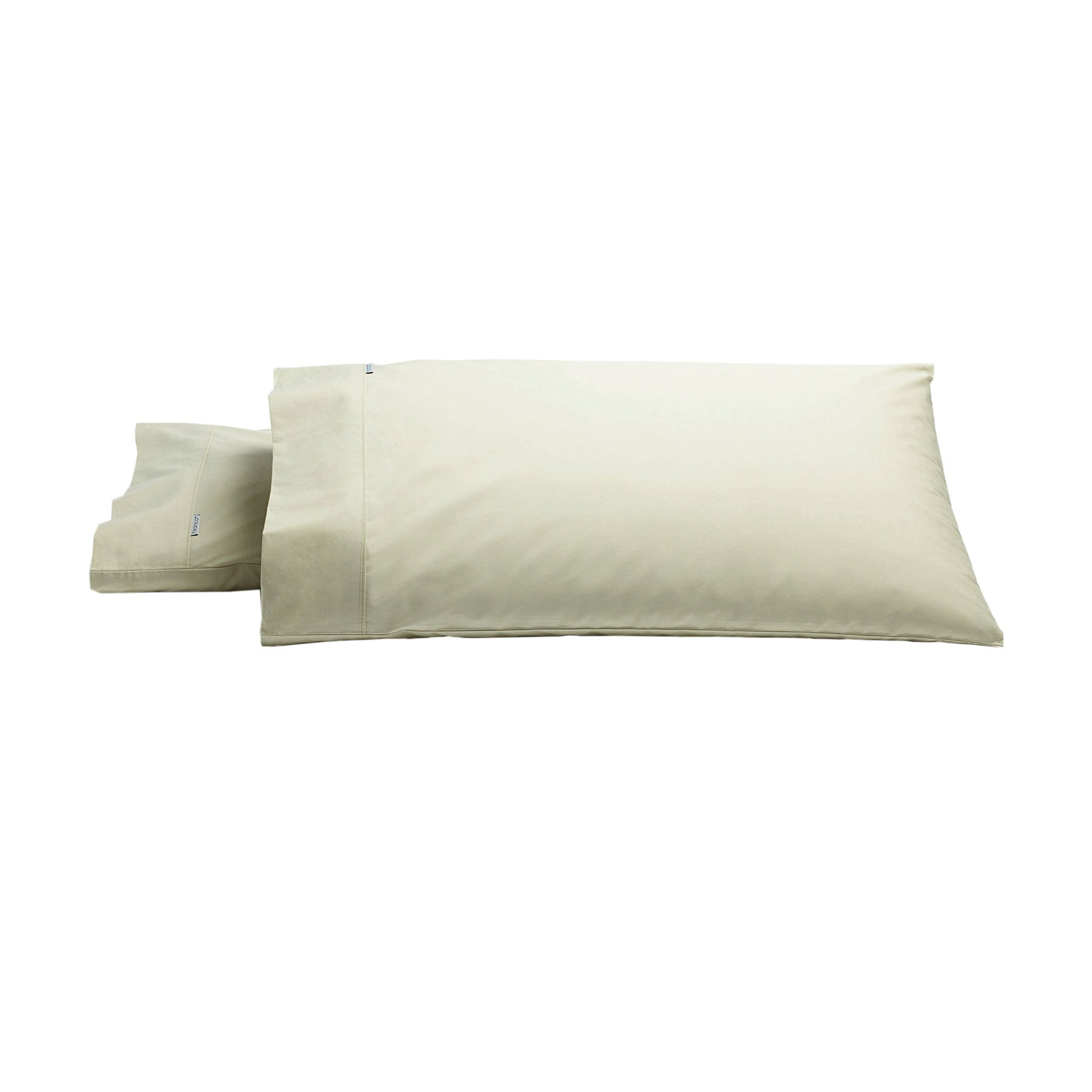 Bianca Heston Cotton Percale King Pillowcases 300TC - Solid Colour, 2 Pack - SuperSaverAU - view 1
