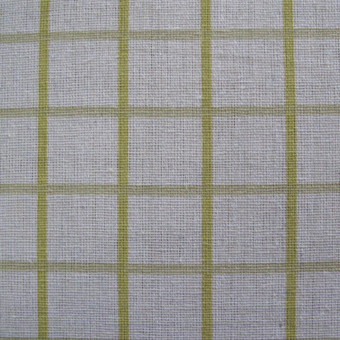 Cotton Grid Checks Oblong Table Cloth Yellow 130 x 180 cm - Checkered Design - SuperSaverAU - view 1