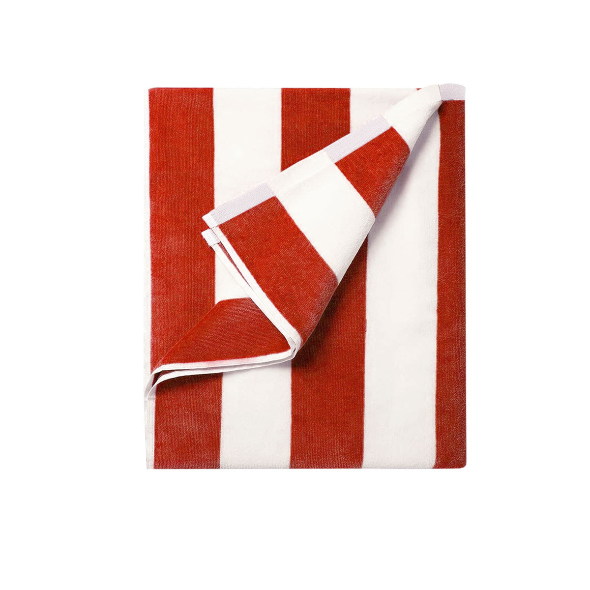 400GSM Cabana Stripe Beach Towel 75 x 150 cm - Cotton Polyester, Made in India - SuperSaverAU - view 1