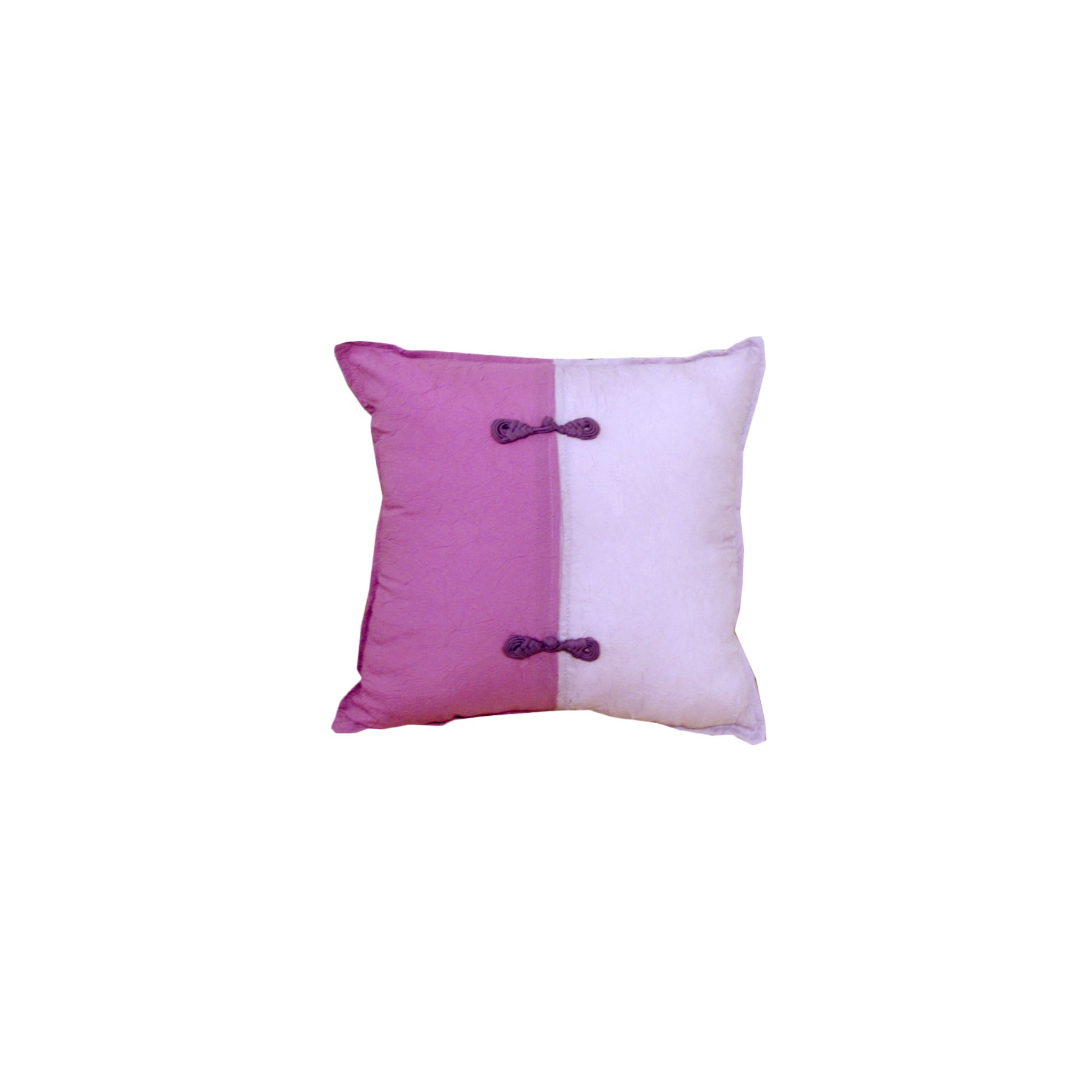 Phase 2 Scrunchie Orchid Cushion Cover, 33 x 43 cm, Oriental Applique Design - SuperSaverAU - view 1
