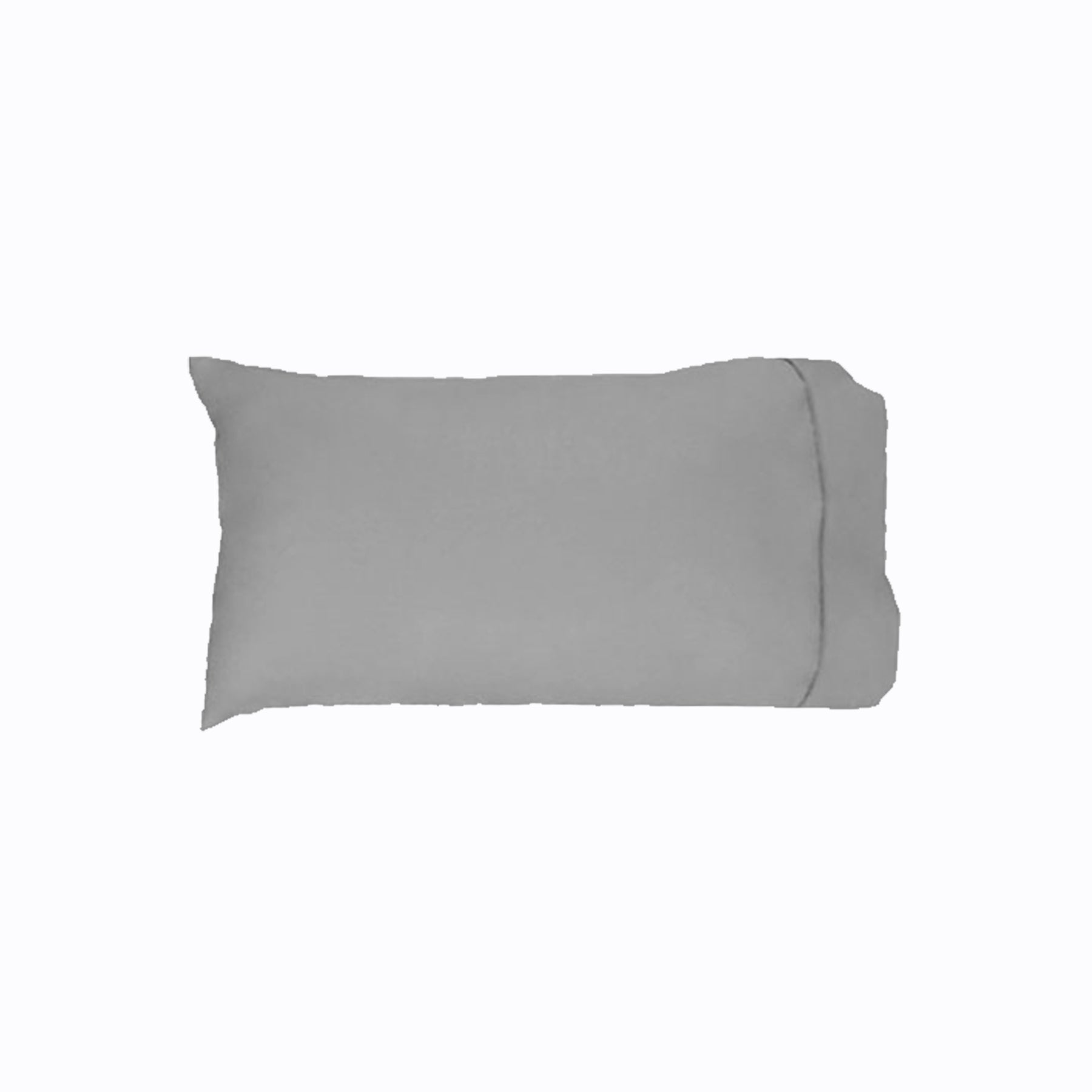 Easyrest 250tc Cotton King Pillowcase - Soft Pewter, Machine Washable - SuperSaverAU - view 1