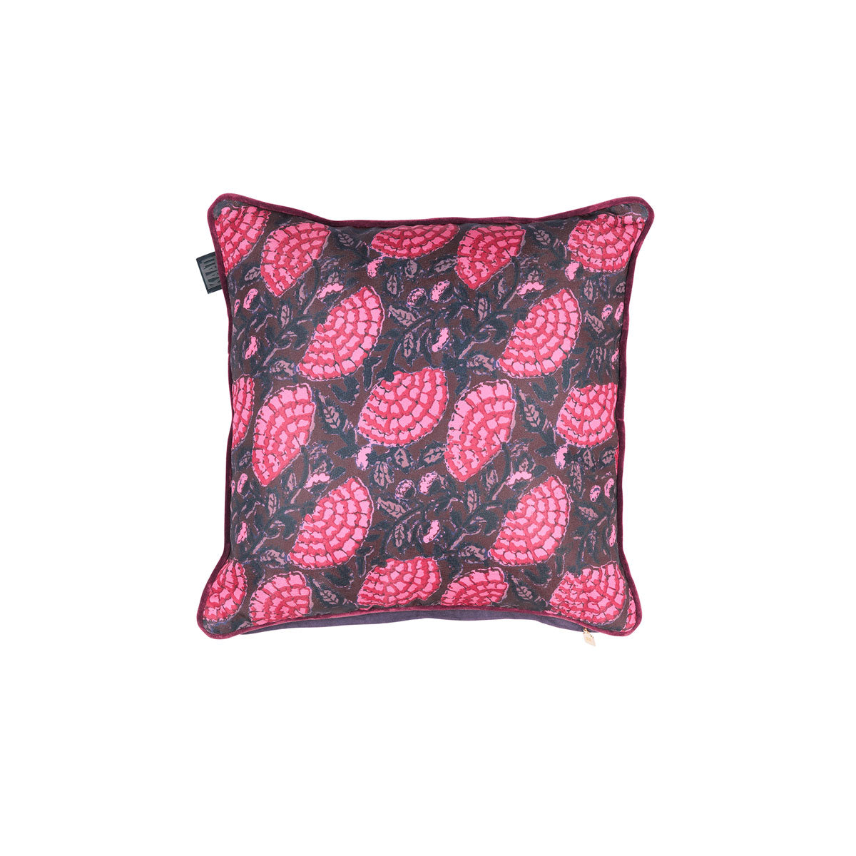 KAAT Amsterdam Ayda Pink Floral Filled Cushion – 45 x 45cm