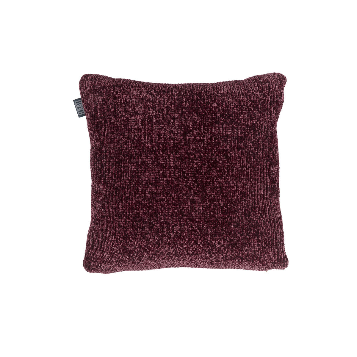 KAAT Amsterdam Jits Textured Filled Cushion – Dark Red 45 x 45cm