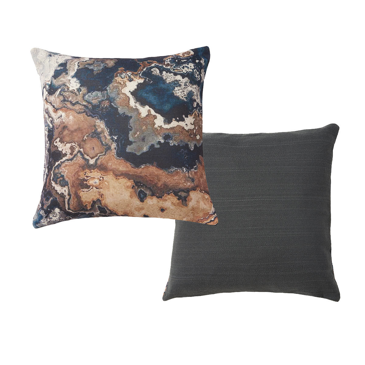 Accessorize Earth Filled Cushion 50x50cm - Earth Texture Print, Polyester - SuperSaverAU - view 1