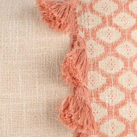 Accessorize Eleni Pink Rectangular Cushion 30cm x 50cm, Applique Design - SuperSaverAU - view 1