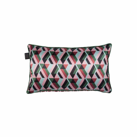 KAAT Amsterdam Phoeby Reversible Satin Cushion – Multi 30 x 50cm