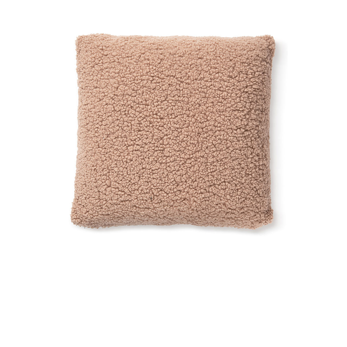 Bedding House Sherpa Filled Square Cushion 45 x 45 cm - Ochre, Soft Polyester - SuperSaverAU - view 1