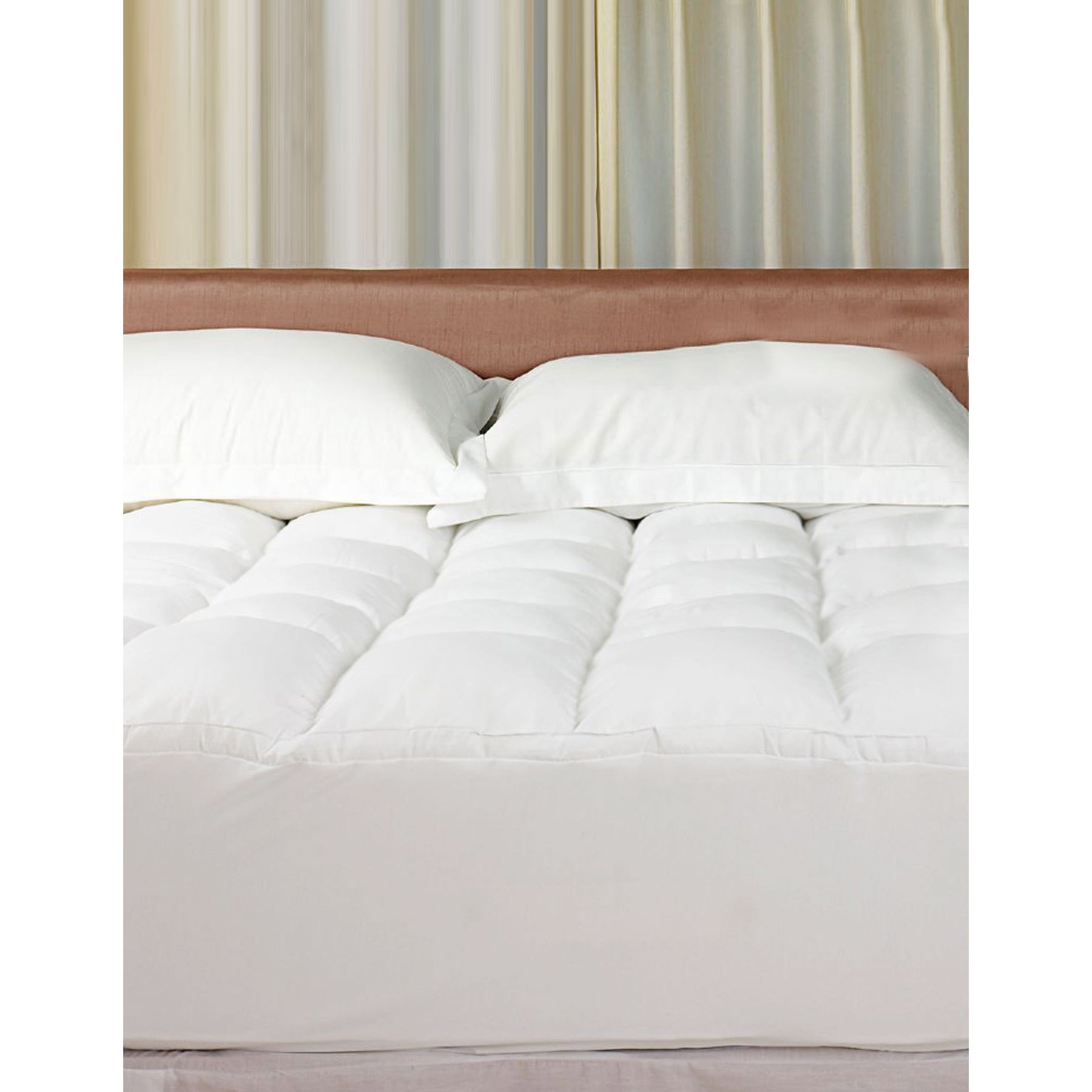 Big Sleep 900GSM Mattress Topper - Single, Double Layer, HealthGuard Protection - SuperSaverAU - view 1