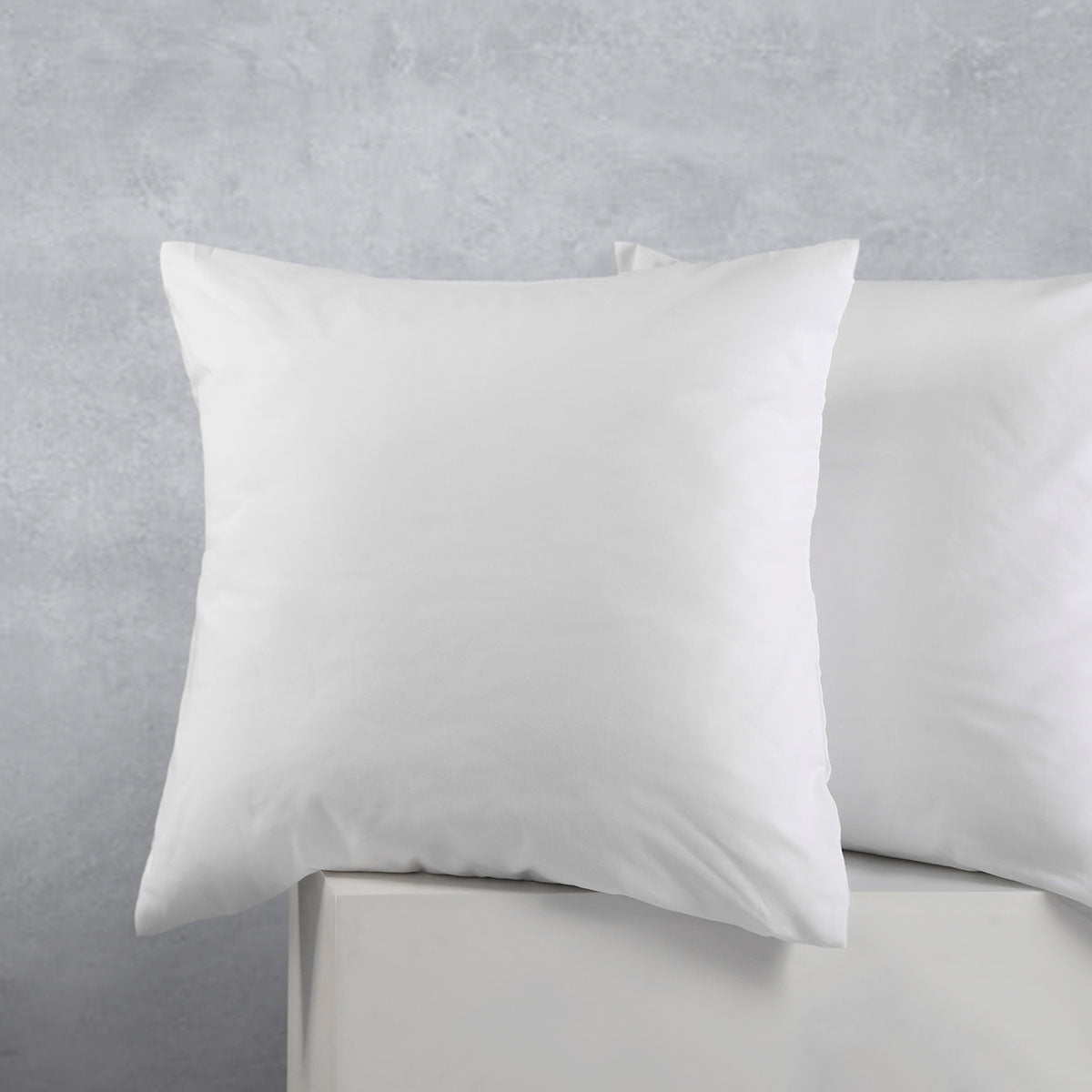 Accessorize Cotton Polyester European Pillowcases 65 x 65 cm - Solid Colour Design - SuperSaverAU - view 1