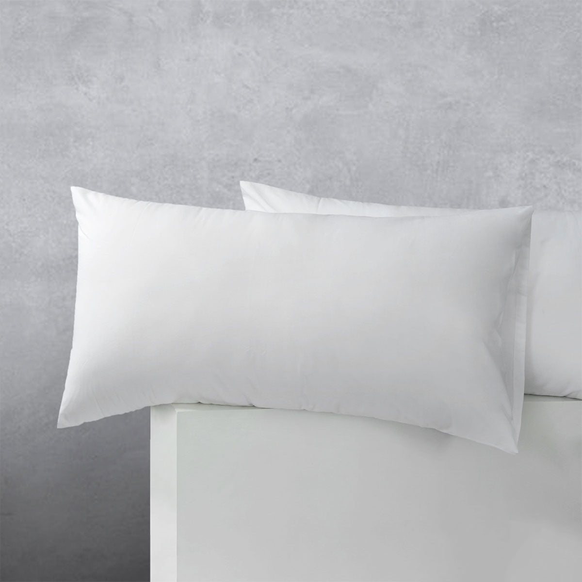Accessorize Cotton Polyester King Pillowcases 50 x 90 cm - Solid Colour Design - SuperSaverAU - view 1