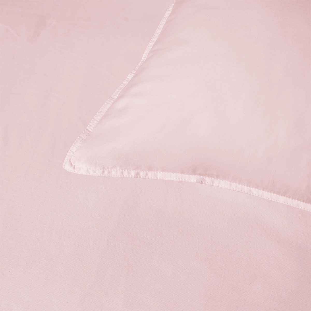 Accessorize 400TC Bamboo Cotton Quilt Cover Set – Super King Blush, Sateen Double Stitch