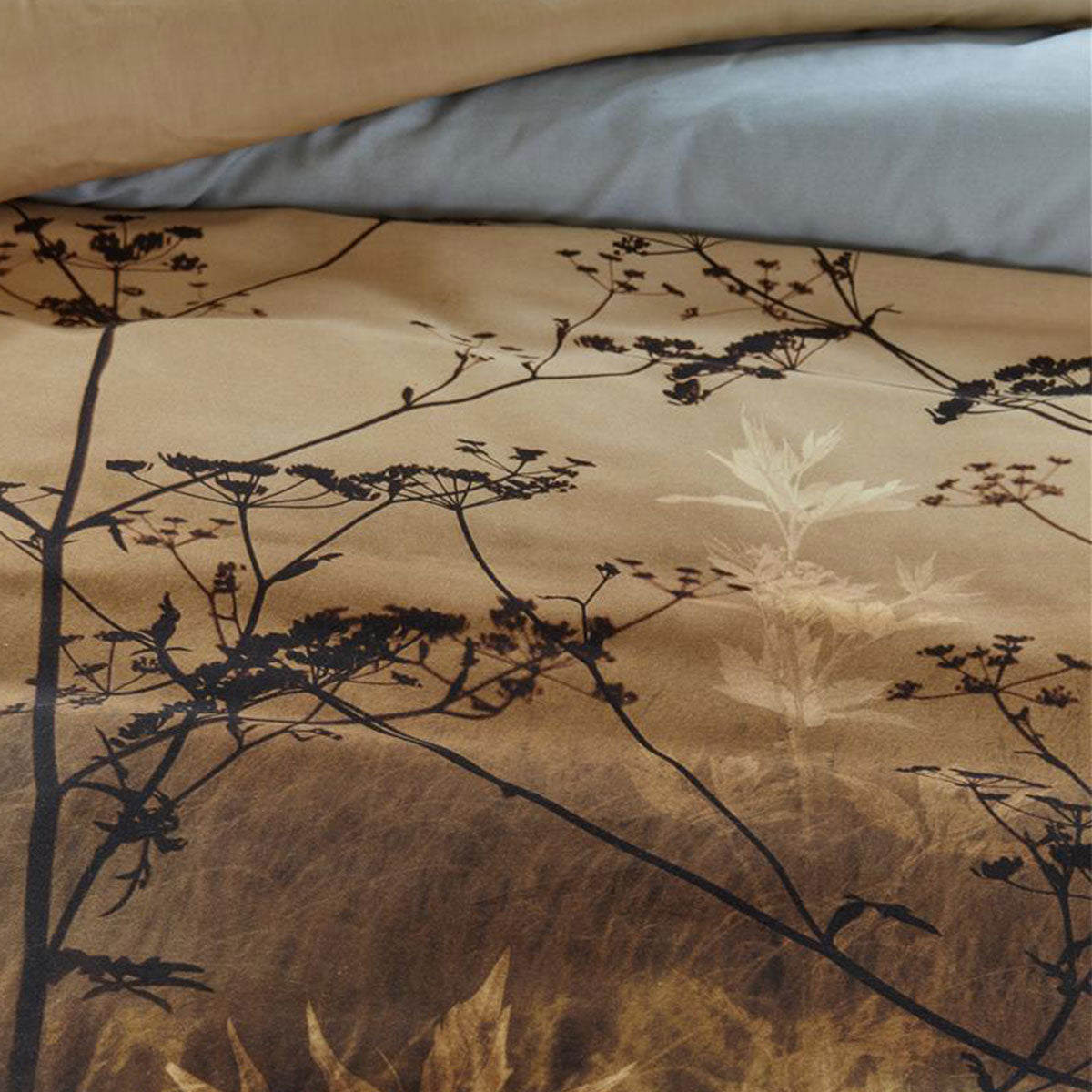 Bedding House Judy Brown Cotton Quilt Cover Set King - Landscape Print, 220 TC - SuperSaverAU - view 3