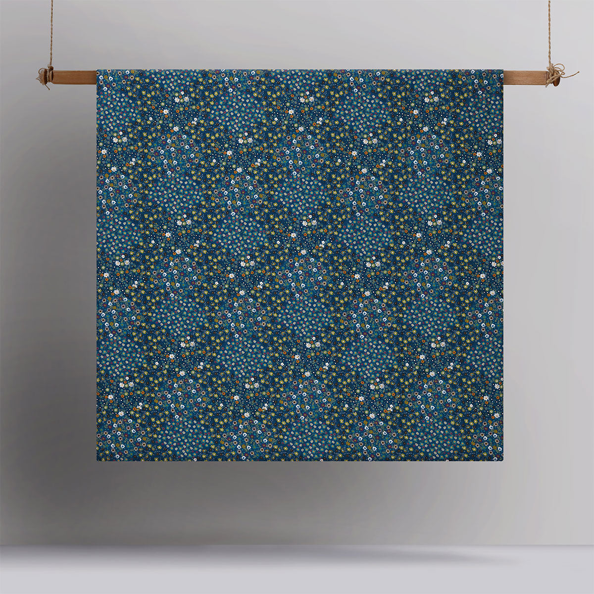 Accessorize Lisa Teal Washed Cotton Printed Quilt Cover Set King - Floral Design - SuperSaverAU - view 1