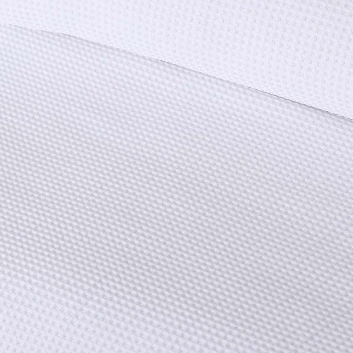 Accessorize White Waffle Polyester Quilt Cover Set Queen - Lightweight Comfort - SuperSaverAU - view 3