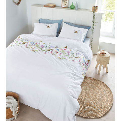 Marjolein Bastin Spring Scenes Cotton Quilt Cover Set King - Floral Print Design - SuperSaverAU - view 1