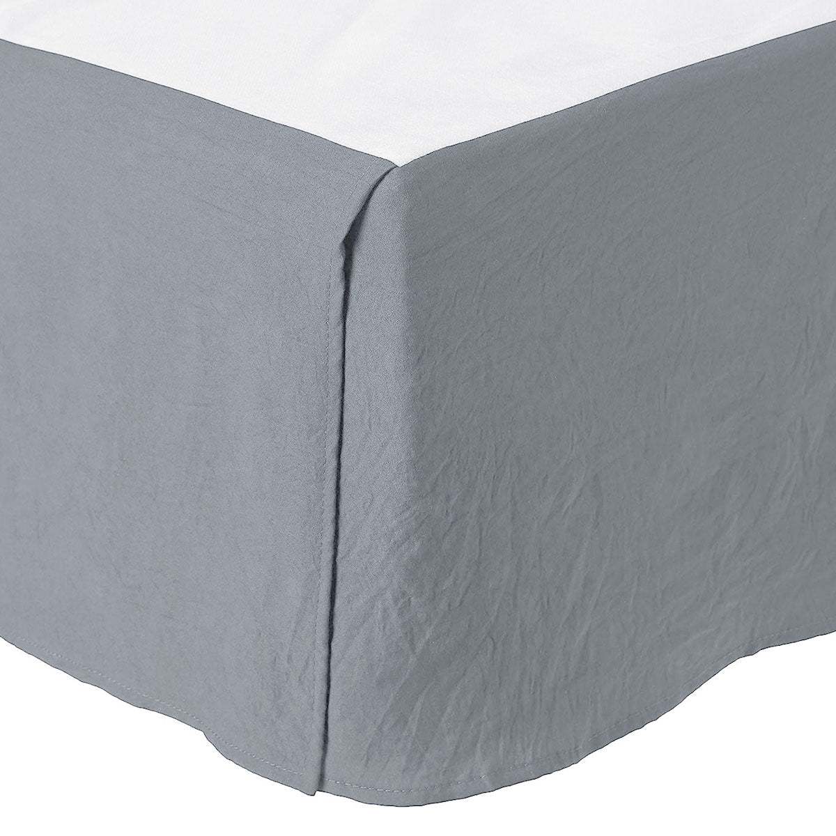 J Elliot Home 6 Pcs Ella Grey Comforter Set, Pleated Design, Single Size - SuperSaverAU - view 2
