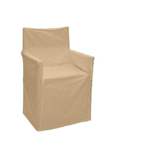 IDC Homewares Cotton Director Chair Cover by IDC Homewares - Taupe - SuperSaverAU - view 1