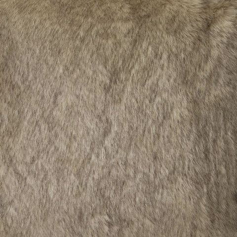 J Elliot Home Brown Fox Faux Fur Cushion 50 x 50cm - Double Sided, Polyester - SuperSaverAU - view 1