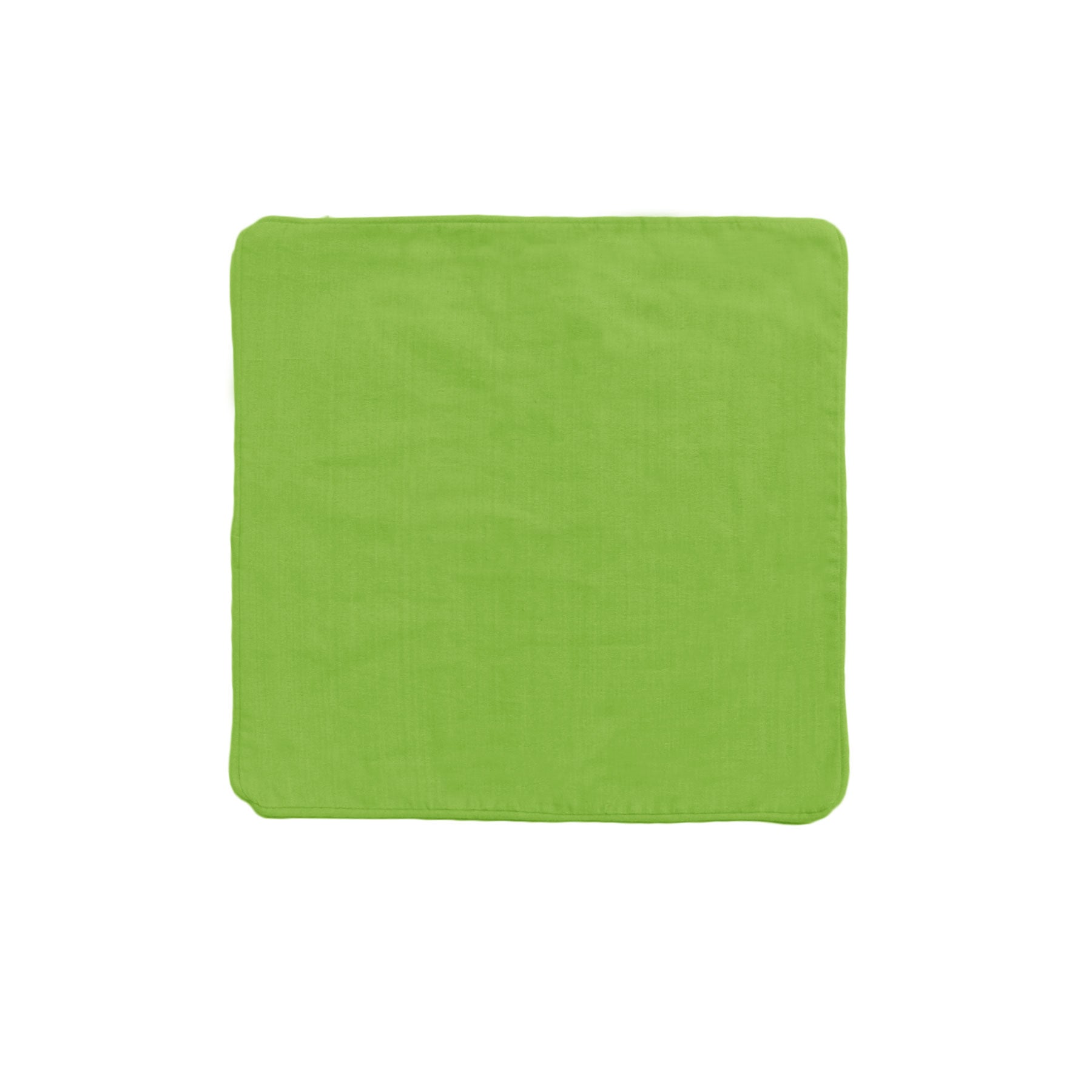 IDC Homewares Panama 100% Cotton Cushion Cover 43 x 43 cm - Lime, Solid Colour Design - SuperSaverAU - view 1