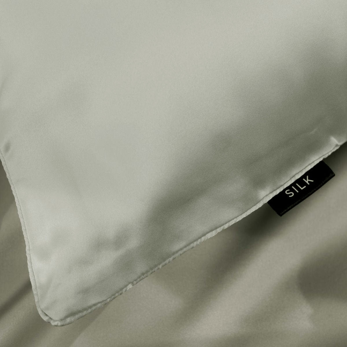 Ardor Mulberry Silk Standard Pillowcase Silver Nights 51 x 76 cm, Machine Washable - SuperSaverAU - view 3