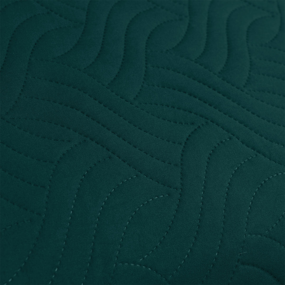 Ardor Asher Deep Teal Embossed Quilt Cover Set – Queen