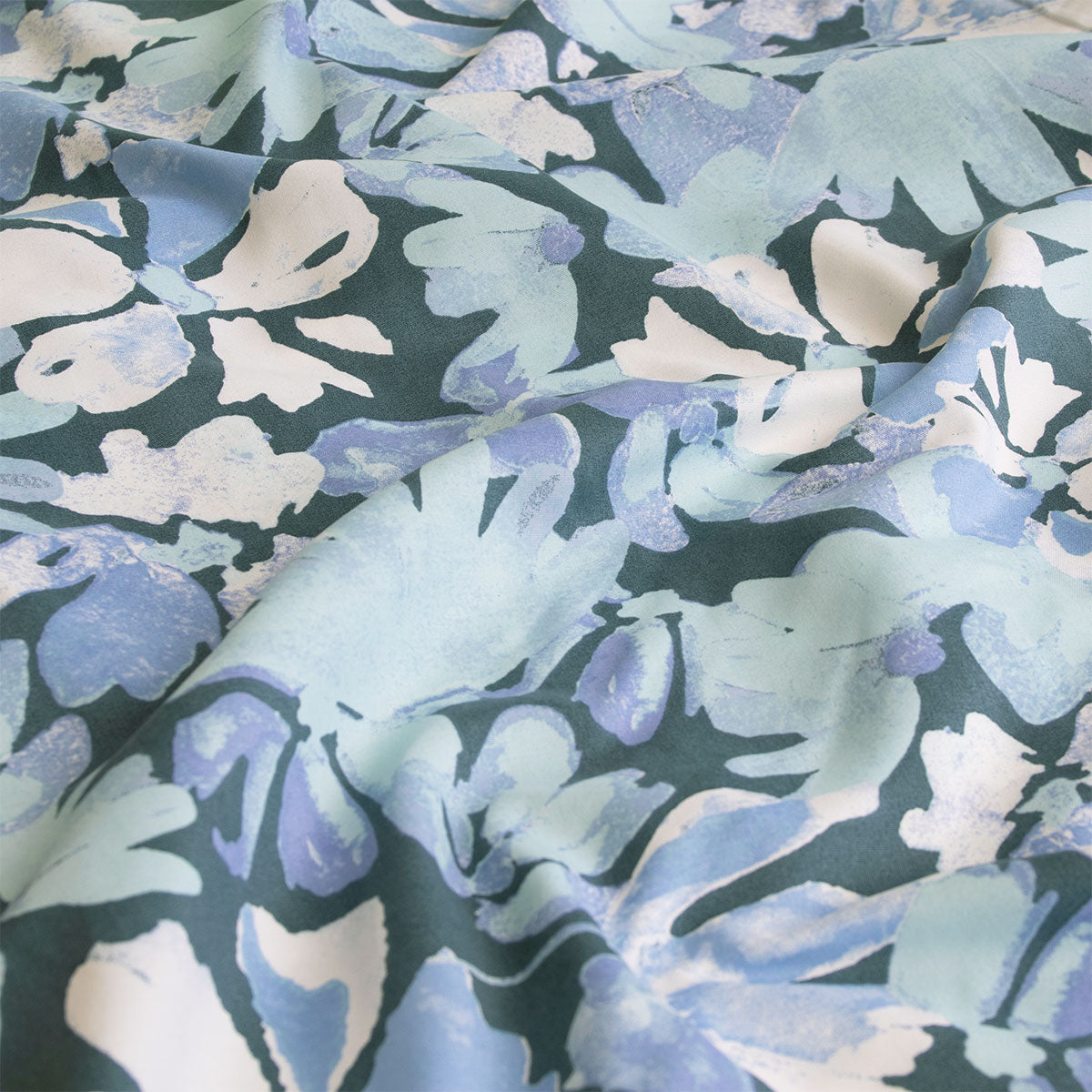 Ardor Eadie Teal Floral Quilt Cover Set – Queen