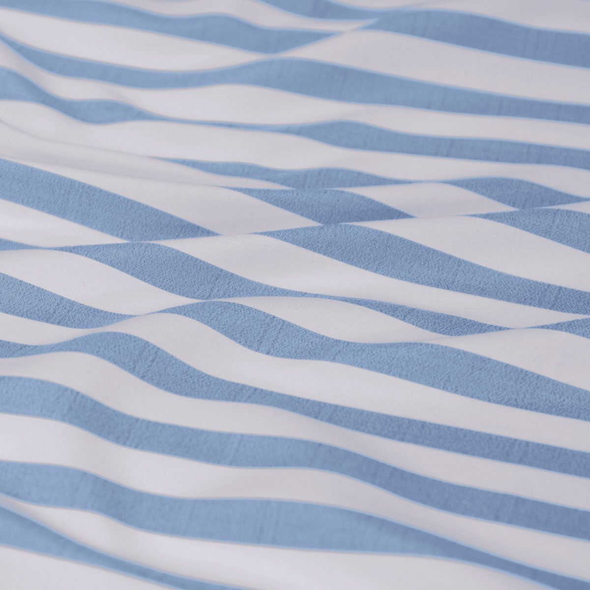 Ardor Frankie Blue Stripe Yarn Dyed Reversible Quilt Cover Set Queen - SuperSaverAU - view 3
