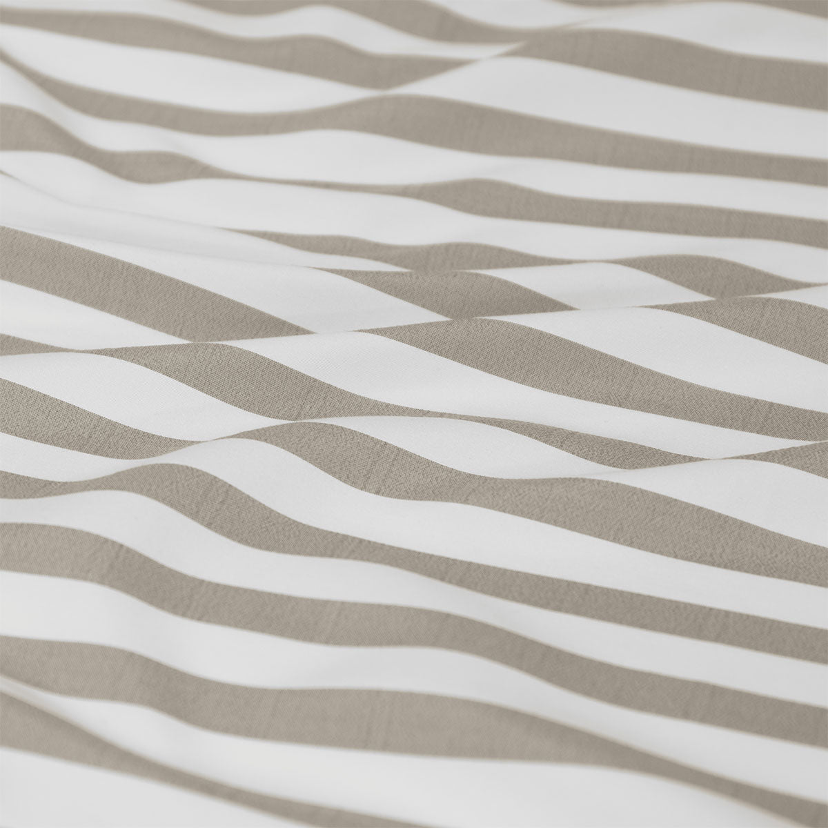 Ardor Frankie Natural Stripe Yarn Dyed Reversible Quilt Cover Set King - SuperSaverAU - view 2