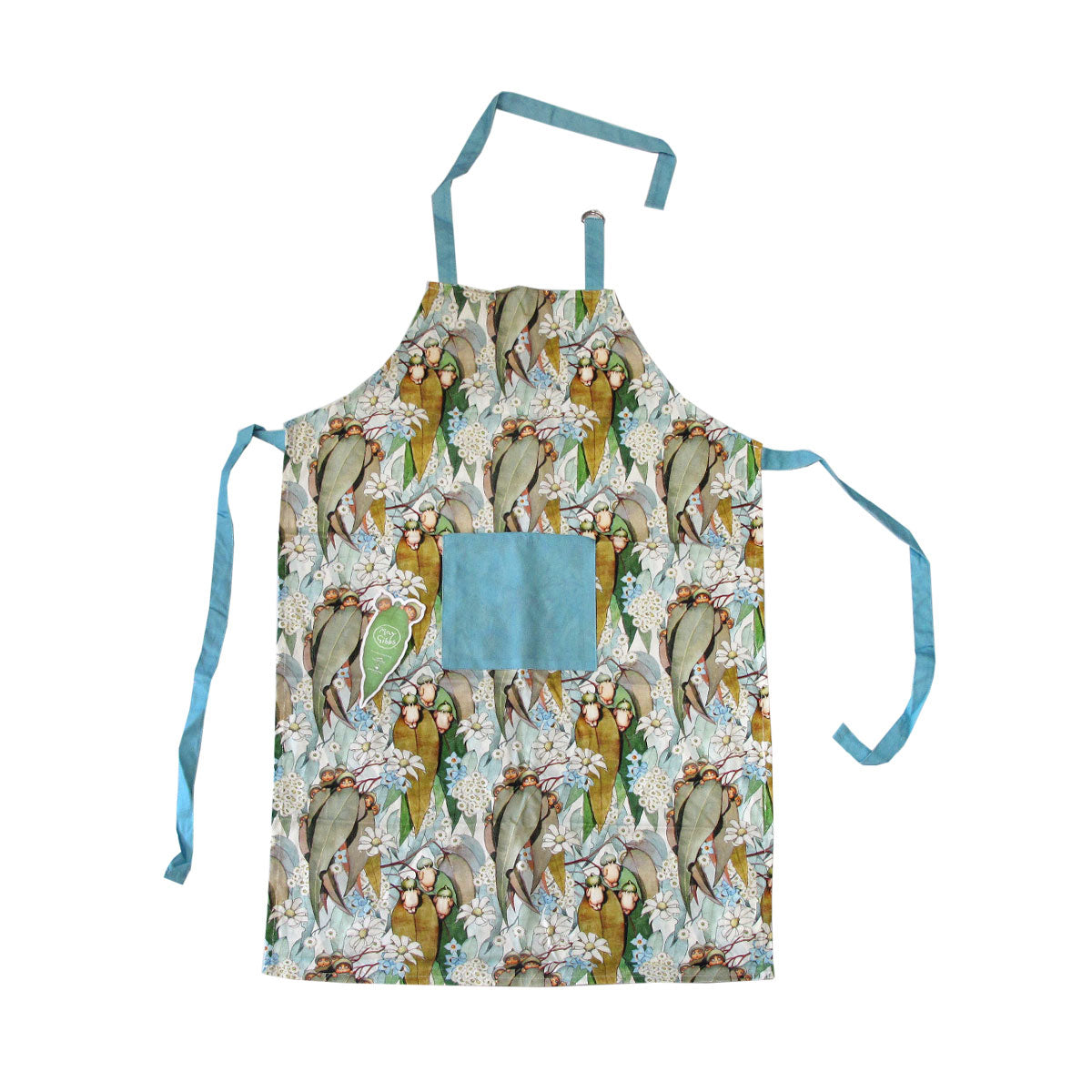 May Gibbs Gumnut Baby Cotton Apron 60 x 85 cm - Whimsical Design, Machine Washable - SuperSaverAU - view 1