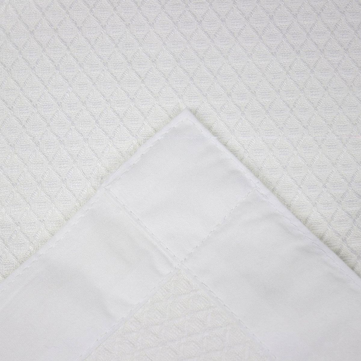 Kidz Kiss Bamboo Waffle Blanket 120x80cm - 100% Rayon Bamboo, Soft & Breathable - SuperSaverAU - view 1