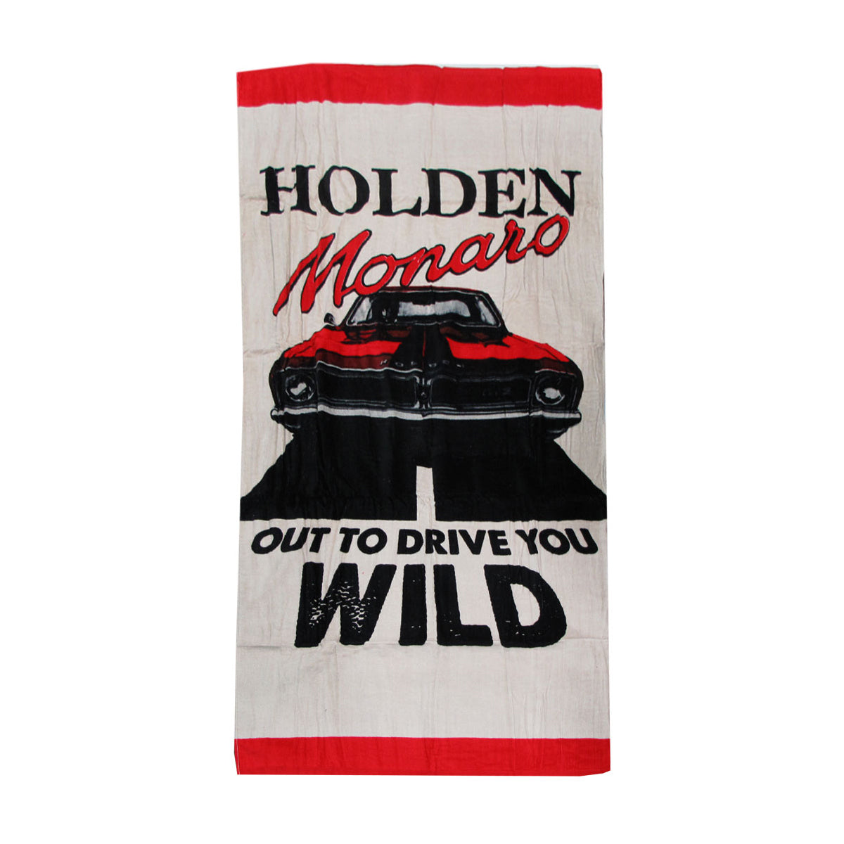 Holden Monaro Cars Printed Beach Towel 100% Cotton 75 x 150 cm Licensed Merchandise - SuperSaverAU - view 1